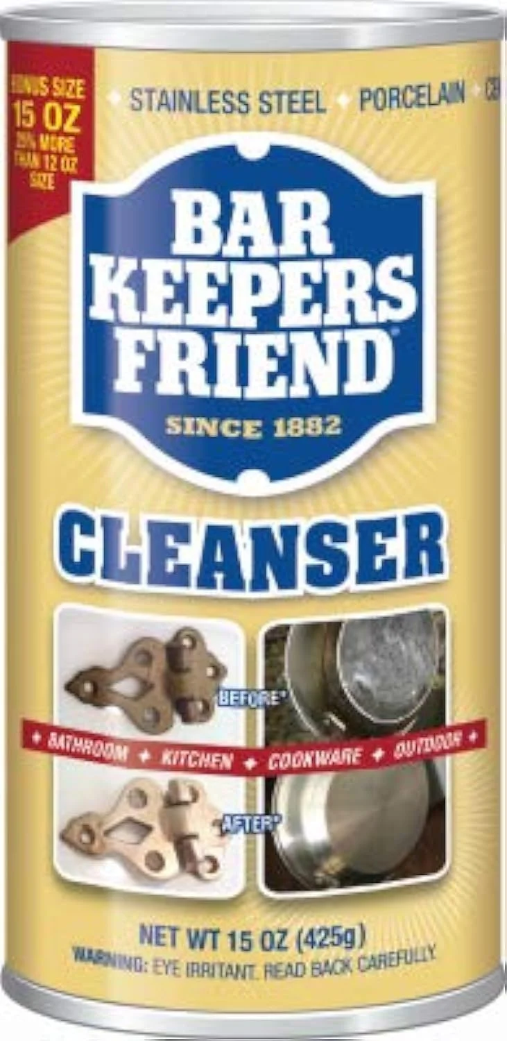 پاک کننده زنگ زدگی Bar Keepers Friend مدل Gold، 425 گرم پاک کننده زنگ زدگی Bar Keepers Friend مدل Gold، 425 گرم