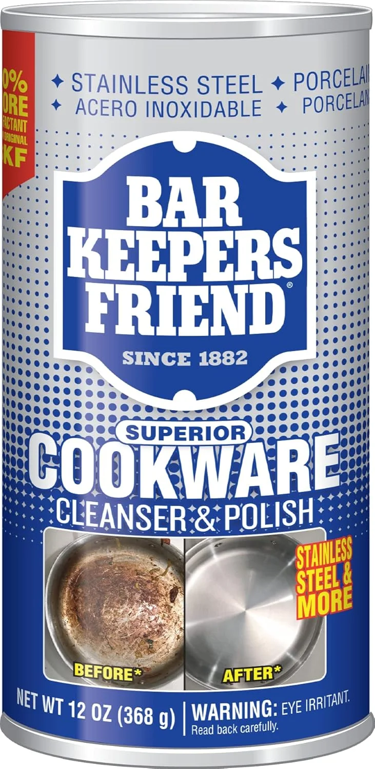 پاک کننده و پولیش ظروف آشپزی Bar Keepers Friend، قوطی 340 گرمی