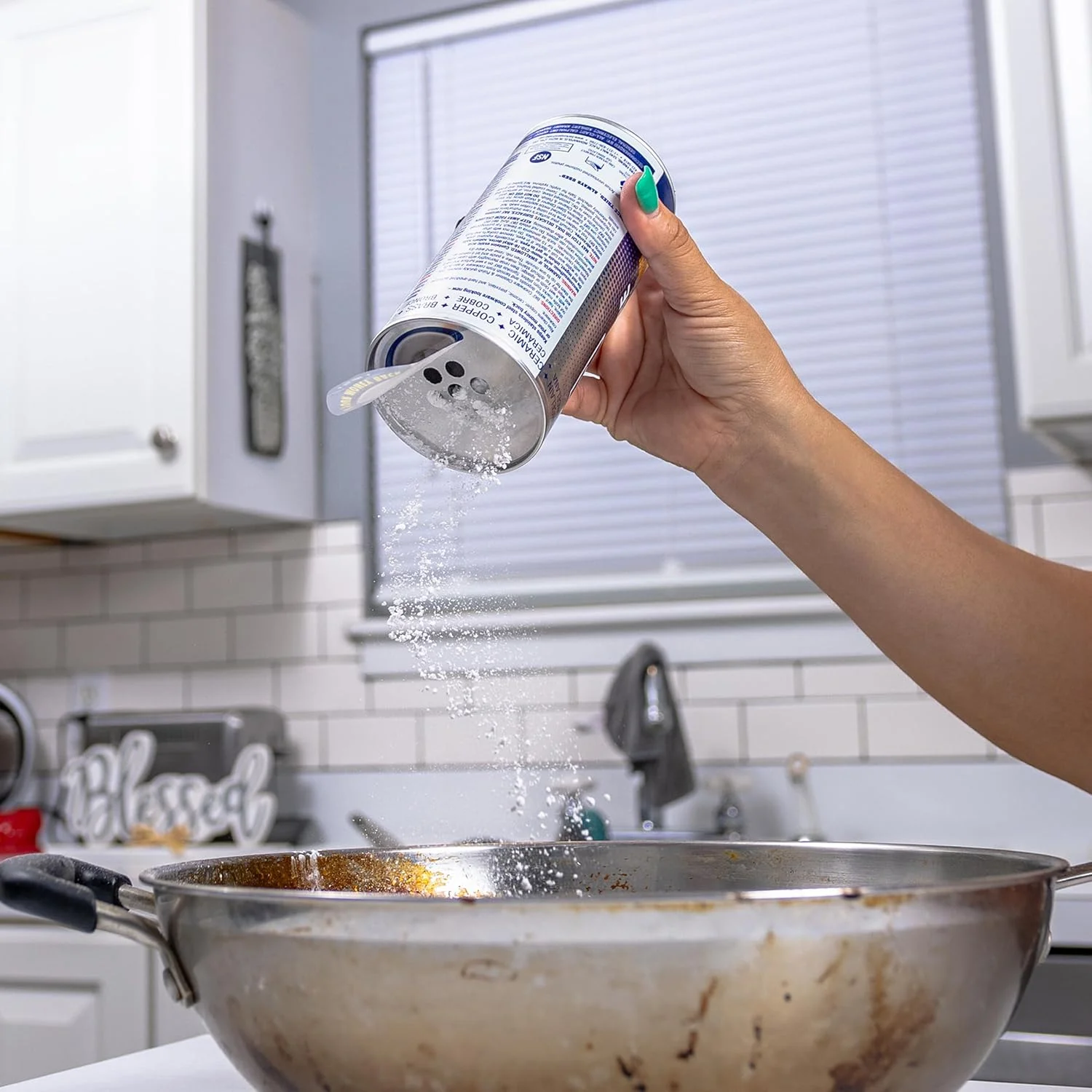 پاک کننده و پولیش ظروف آشپزی Bar Keepers Friend - 340 گرم (بسته 2 عددی)