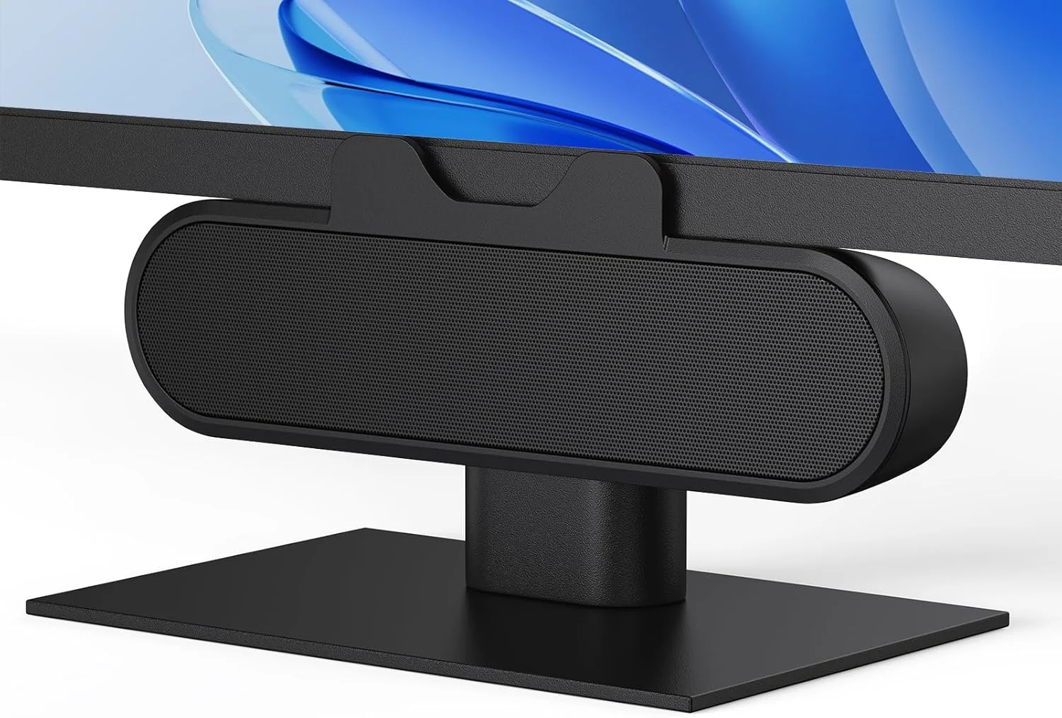 اسپیکر کامپیوتر Inwa برای کامپیوتر رومیزی، اسپیکرهای مانیتور USB با گیره، اسپیکرهای رومیزی سیمی با صدای استریو HD برای لپ تاپ، مینی ساندبار، اتصال آسان به مانیتور