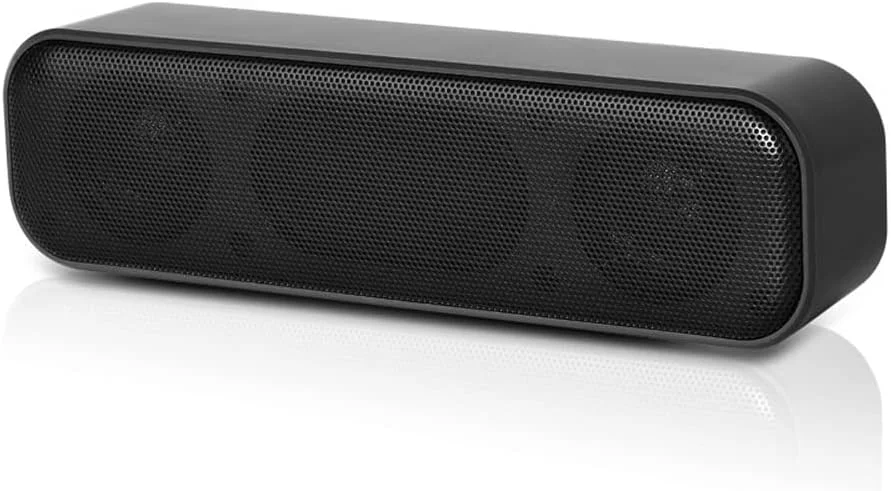 اسپیکر ساندبار رومیزی Fawoonu با تغذیه USB، اسپیکر سیمی کامپیوتر، جعبه صدا برای تلویزیون، کامپیوتر رومیزی، لپ تاپ