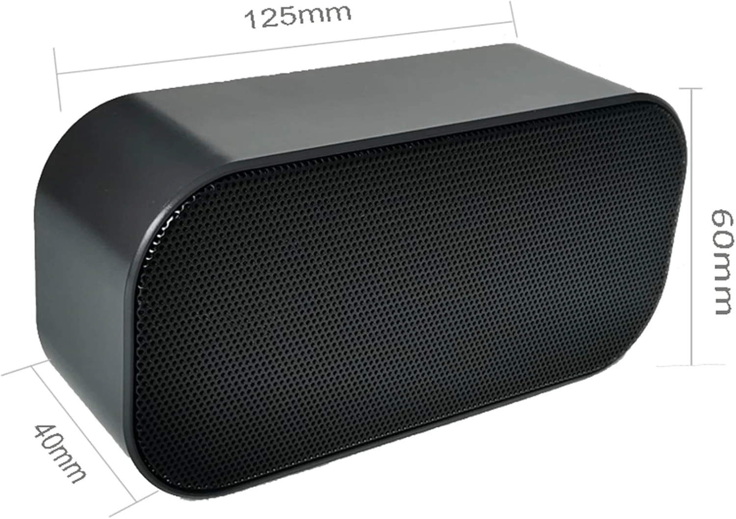 اسپیکر کامپیوتر Fawoonu با تغذیه USB، اسپیکر USB برای کامپیوتر رومیزی، لپ تاپ و پخش کننده موسیقی USB قابل حمل، اتصال و پخش آسان، مشکی 5010