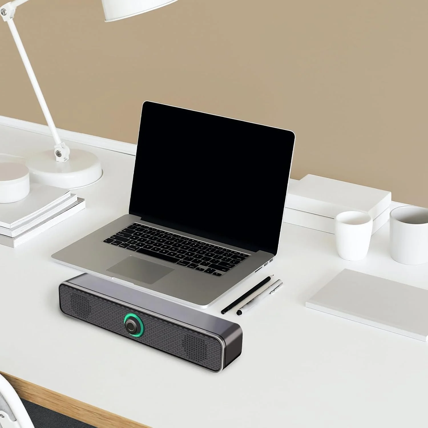 اسپیکرهای رومیزی | اسپیکرهای USB با صدای استریو - ساندبار استریو با تغذیه USB برای پروژکتور رومیزی تلویزیون ماشین استیج تبلت کلاس درس موسیقی دفتر کار کامپیوتر خانگی