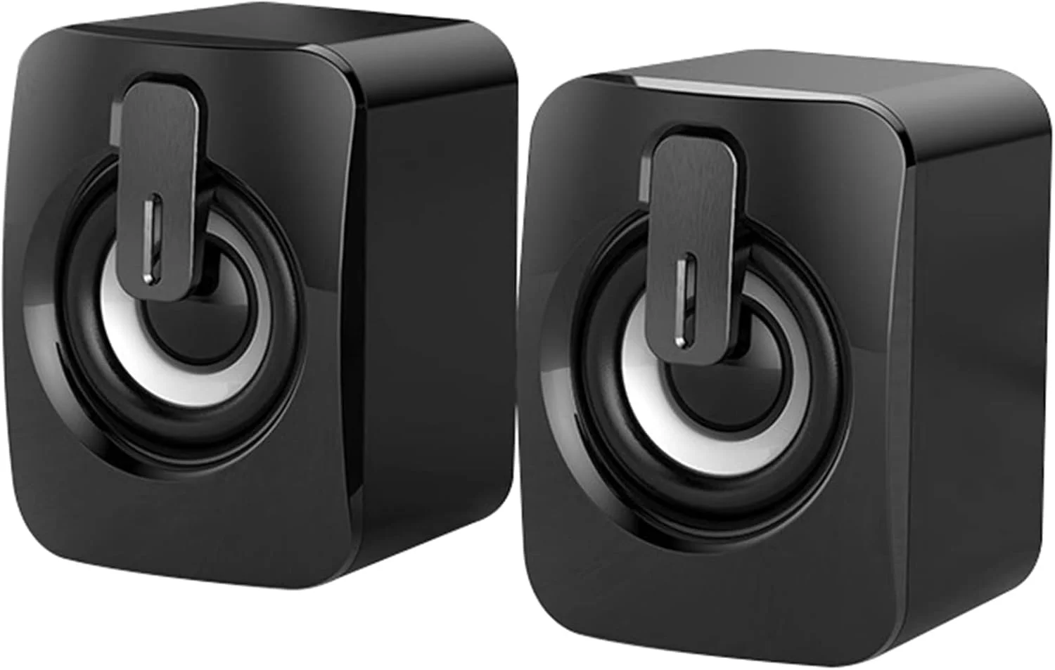 اسپیکر استریو ساب ووفر سیم دار USB صوتی کامپیوتر رومیزی برای لپ تاپ چند رسانه ای