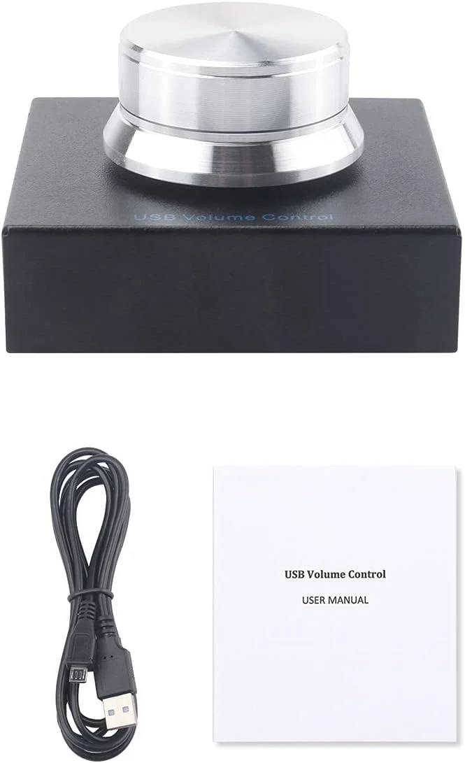کنترل کننده صدا، کنترل کننده صدای USB برای کامپیوتر، اسپیکر، دکمه کنترل صدا، قطع صدای تک کلیدی، اتصال و پخش