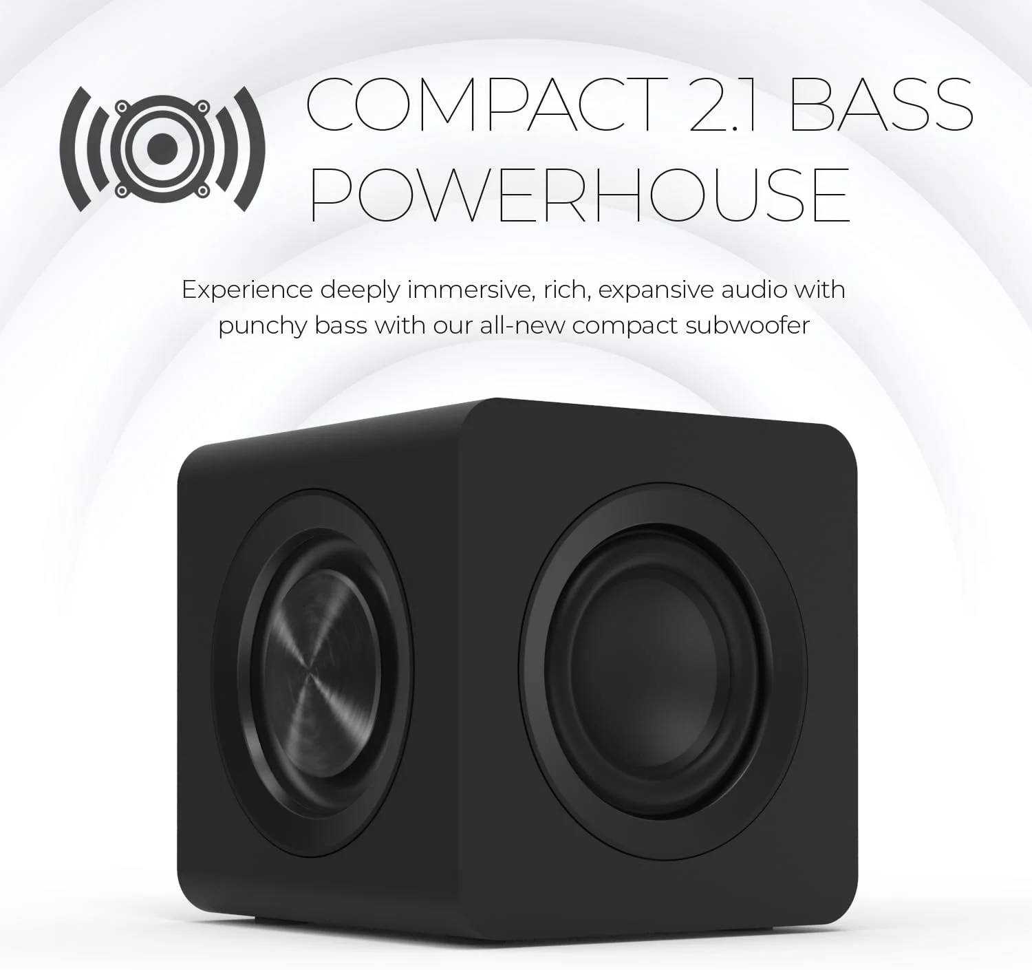 اسپیکر کامپیوتر 2.1 USB-C کریتیو Pebble X Plus با ساب ووفر و نورپردازی RGB قابل تنظیم، بلوتوث 5.3، صدای USB، توان RMS تا 15 وات برای PC و Mac