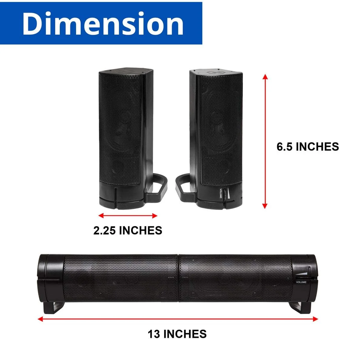 اسپیکر استریو USB کانکت لند مدل 0806019 با توان 2.5 وات