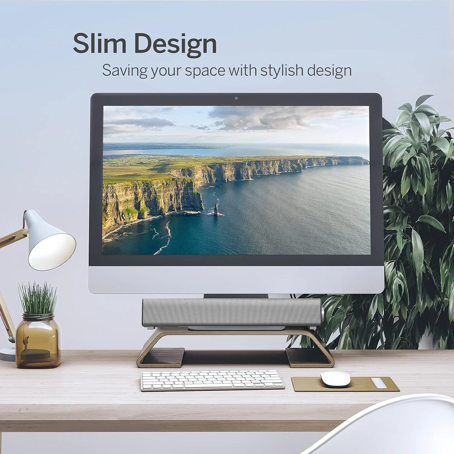 اسپیکرهای کامپیوتر NA، مینی ساندبار استریو با تغذیه USB، ساندبار کامپیوتر سیمی، اسپیکرهای مانیتور برای تبلت های کامپیوتر، تلفن همراه، لپ تاپ