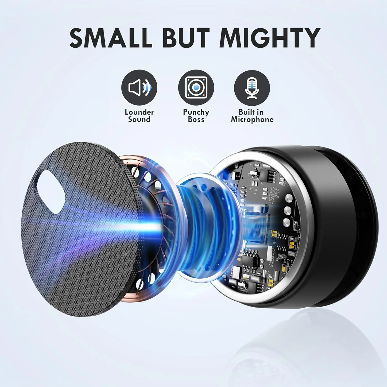 اسپیکر کامپیوتر USB، اسپیکر کامپیوتر با میکروفون، 2 حالت صدا، اسپیکر لپ تاپ با میکروفون، دریافت صدای بهبود یافته هندزفری، سازگار با زوم برای جلسات ویدیویی، اسکایپ، بازی، زوم، پلاگ اند پلی