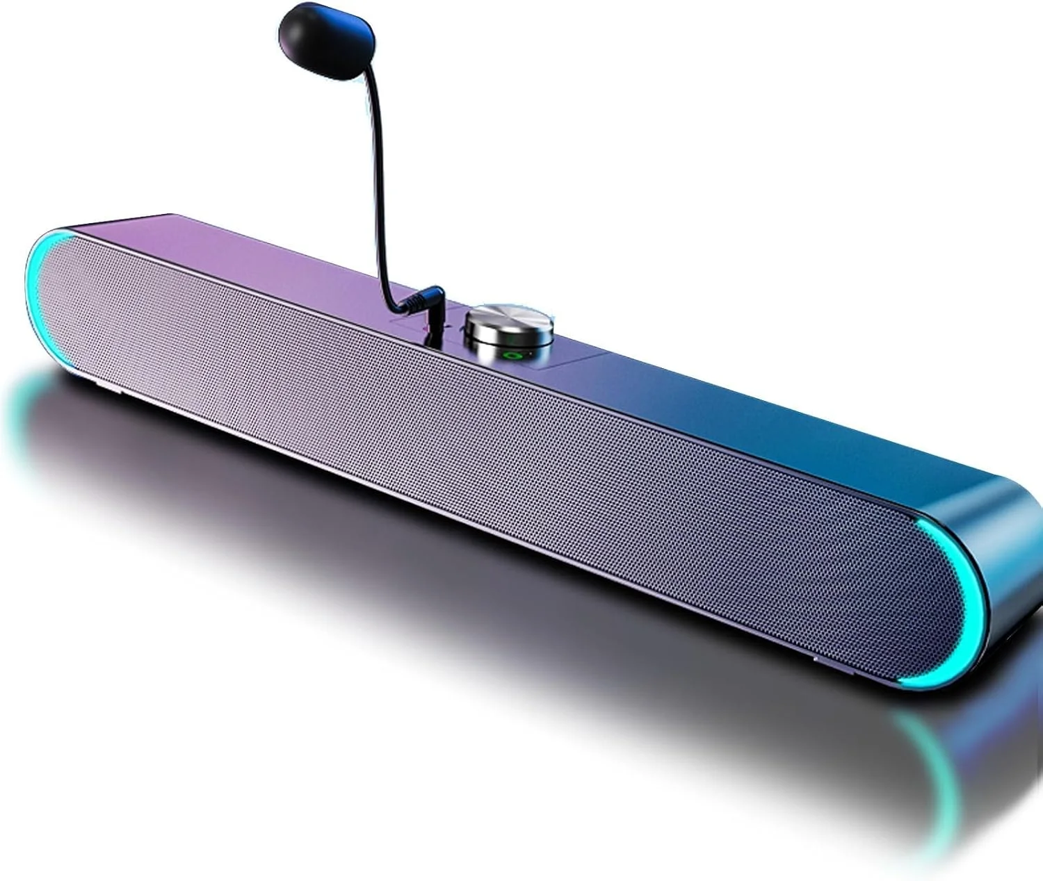 اسپیکر کامپیوتر، ساندبار بلوتوثی Azonee با کنترل دکمه‌ای، استریو HiFi، اتصال ورودی کمکی 3.5 میلی‌متری، اسپیکرهای USB برای مانیتور دسکتاپ، کامپیوتر شخصی، لپ‌تاپ، تبلت‌ها