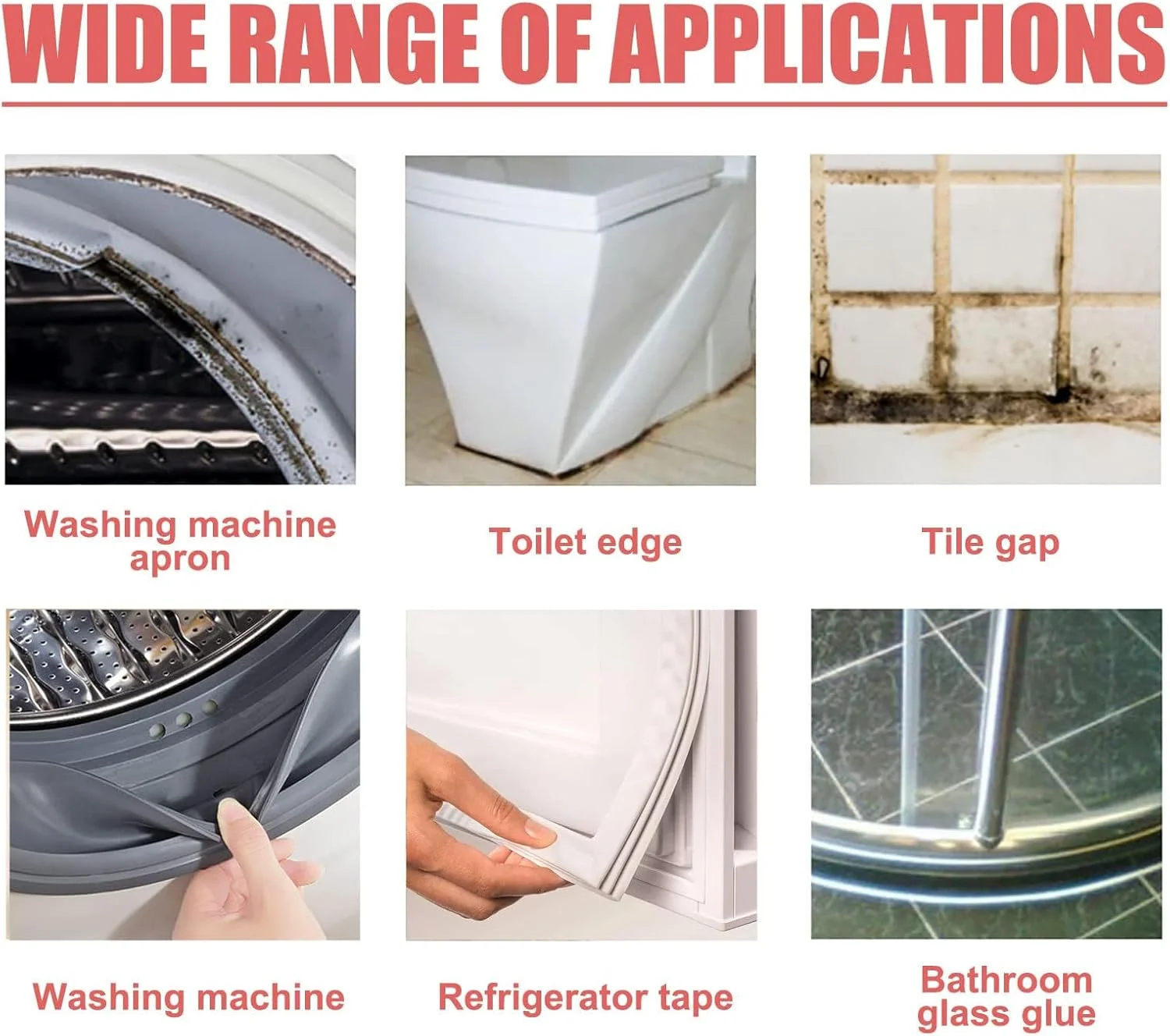 ژل پاک کننده کپک خانگی آزونه، 2 عدد 120 گرمی، پاک کننده شیمیایی کپک، پاک کننده سریع و قوی کپک مناسب برای لکه های کاشی آشپزخانه و حمام و سینک