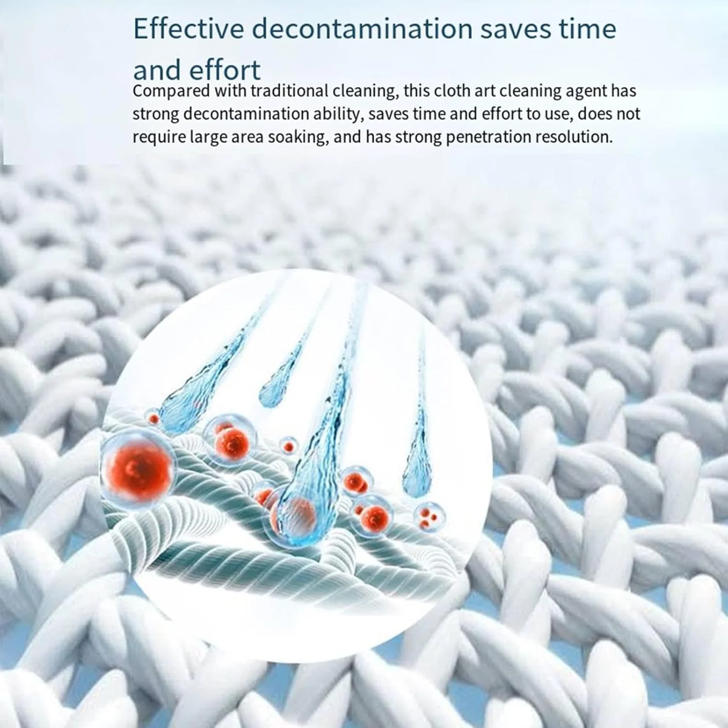 موس تمیز کننده خشک مبل پارچه ای آزونی | فوم تمیز کننده خشک با کارایی بالا و بدون نیاز به آبکشی | لکه بر حرفه ای برای لباس، فرش و کت و شلوار مسافرتی | اسپری خشک شویی سریع خشک شونده و بدون بو