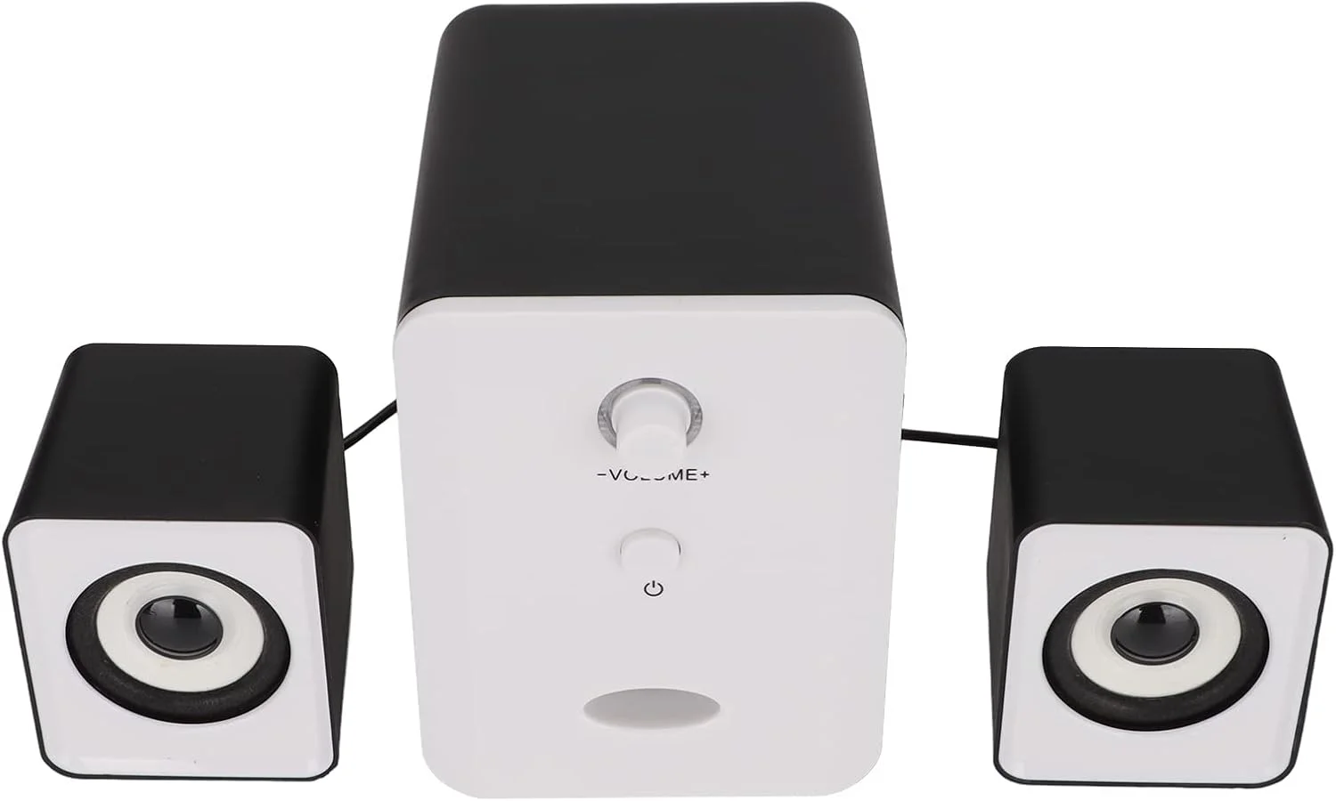 اسپیکر کامپیوتر، اسپیکرهای رومیزی USB با ساب ووفر برای کامپیوتر، لپ تاپ، تبلت، اسپیکر استریو برای کامپیوتر، لپ تاپ، تلفن، مانیتور (نسخه لعاب دار)