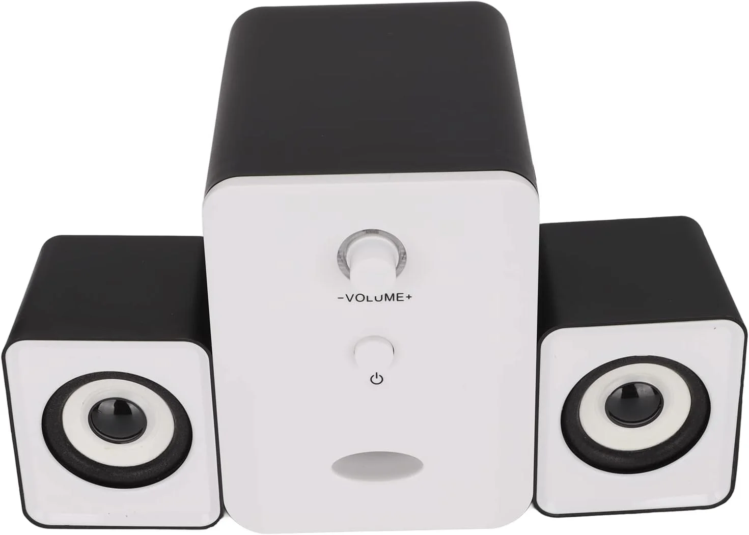 اسپیکر کامپیوتر، اسپیکرهای رومیزی USB با ساب ووفر برای کامپیوتر، لپ تاپ، تبلت، اسپیکر استریو برای کامپیوتر، لپ تاپ، تلفن، مانیتور (نسخه لعاب دار)