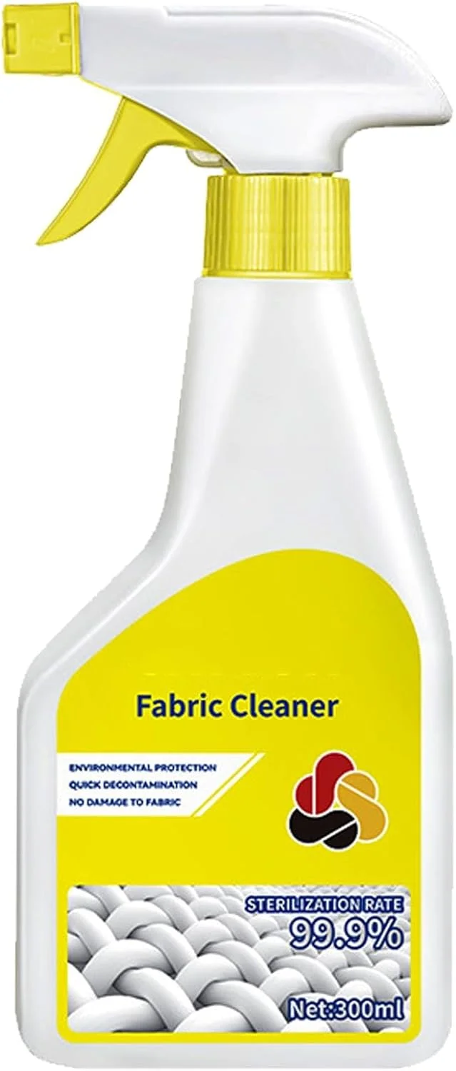 فوم تمیز کننده پارچه مبل آزونی، اسپری لکه بر 200 میلی لیتری برای پارچه، اثاثه یا لوازم داخلی و لباس، فوم خشک تمیز کننده برای صندلی ماشین، تمیز کننده فرش و موکت، لکه بر جوهر و روغن، تمیز کننده پارچه بدون نیاز به شستشو