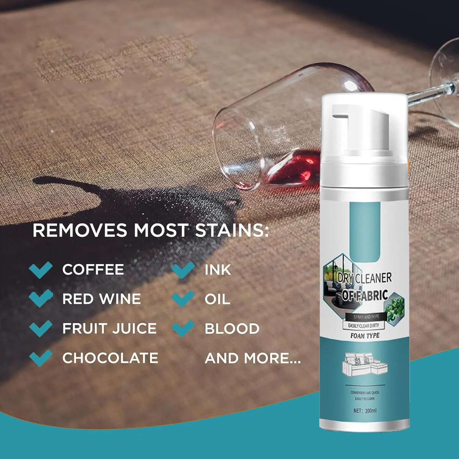 فوم خشک شوی آزونه، فوم تمیز کننده مبل پارچه ای، عامل خشک شویی برای مبل پارچه ای، فوم تمیز کننده مبل پارچه ای، تمیز کننده مبل پارچه ای بدون نیاز به شستشو، فوم خشک شویی مبل (200 میلی لیتر) فوم خشک شوی آزونه، فوم تمیز کننده مبل پارچه ای، عامل خشک شویی برای مبل پارچه ای، فوم تمیز کننده مبل پارچه ای، تمیز کننده مبل پارچه ای بدون نیاز به شستشو، فوم خشک شویی مبل (200 میلی لیتر)