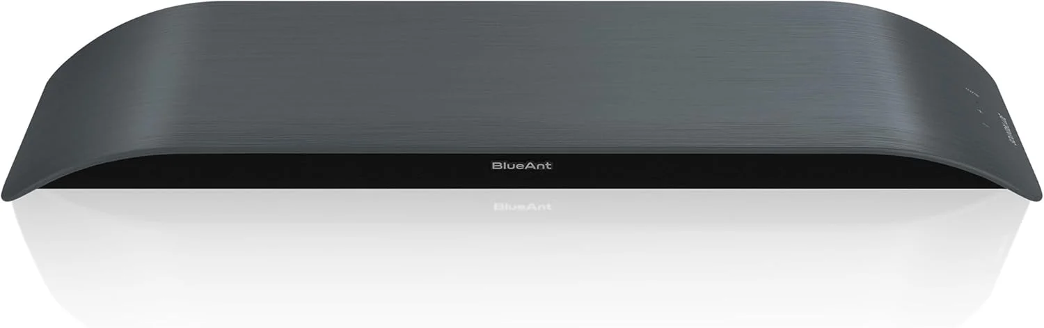 ساندبار زیر مانیتوری BlueAnt Soundblade، قدرتمند 120 وات، 2.1 کانال USB-C، اسپیکر بلوتوث 5.3 برای کامپیوتر، مک، پخش محتوا، موسیقی و بازی (ذغالی)