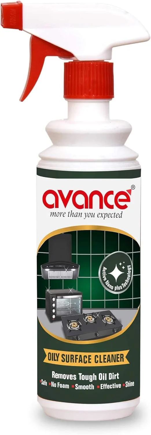 پاک کننده سطوح روغنی آوانس، مناسب برای اجاق گاز/اجاق گاز/پاک کننده دودکش | از بین برنده لکه های سخت، روغن، گریس، دیوار، سینک، پیشخوان و لکه های کاشی (بسته 500 میلی لیتری) پاک کننده سطوح روغنی آوانس، مناسب برای اجاق گاز/اجاق گاز/پاک کننده دودکش | از بین برنده لکه های سخت، روغن، گریس، دیوار، سینک، پیشخوان و لکه های کاشی (بسته 500 میلی لیتری)
