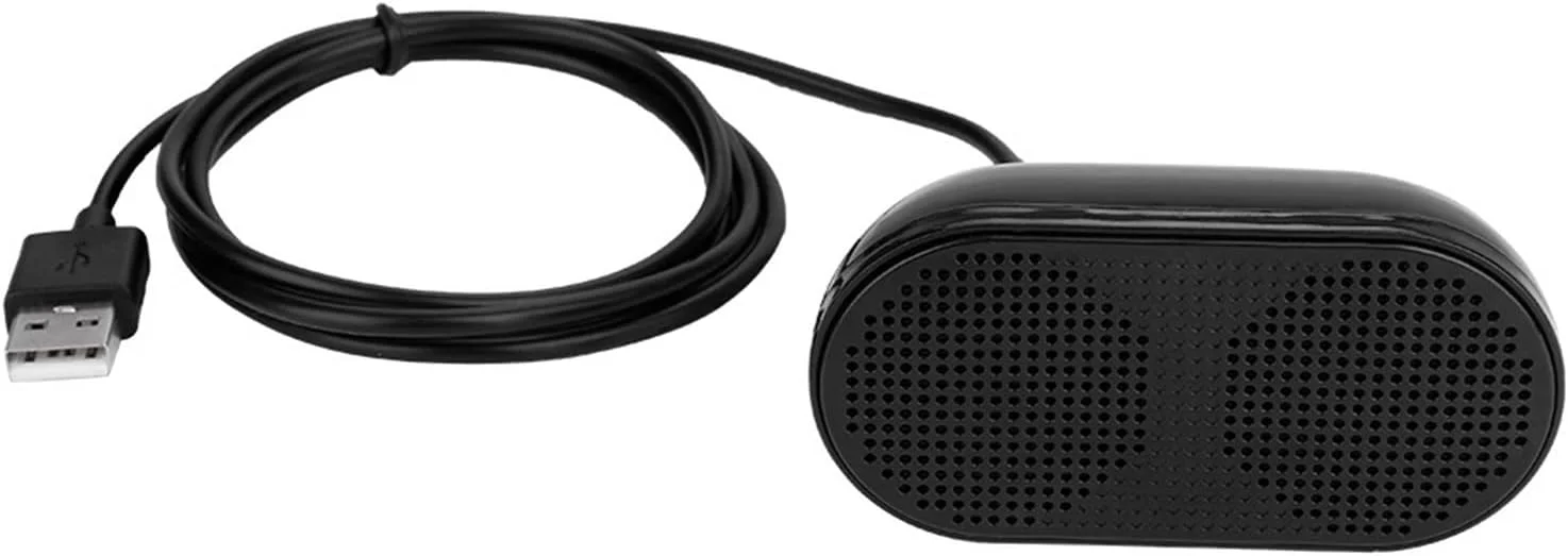 اسپیکر دوگانه سیمی USB Jectse، اسپیکر کامپیوتر با منبع تغذیه USB و باس قوی، اسپیکرهای سیمی کوچک برای کامپیوتر رومیزی