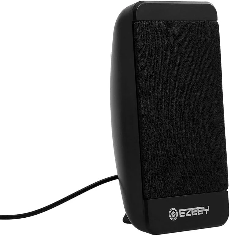 اسپیکر رومیزی کوچک Labymos S4، اسپیکر قابل حمل ساب ووفر USB سیم دار برای موبایل، لپ تاپ، مشکی