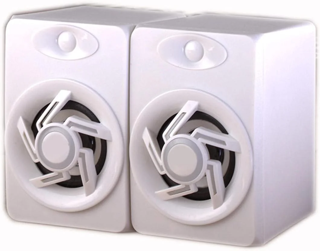 اسپیکر ساب ووفر کامپیوتر USB قابل حمل Yipmai مدل Miniskirt با نور چند رنگ برای لپ تاپ، کامپیوتر، MP3 و تلفن همراه (رنگ: مشکی)