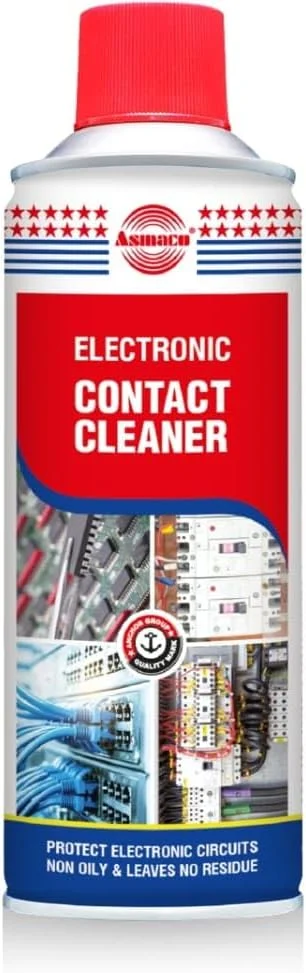 اسپری تمیز کننده اتصالات الکترونیکی آسماکو - 400 میلی لیتر - مجموعه 1 عددی