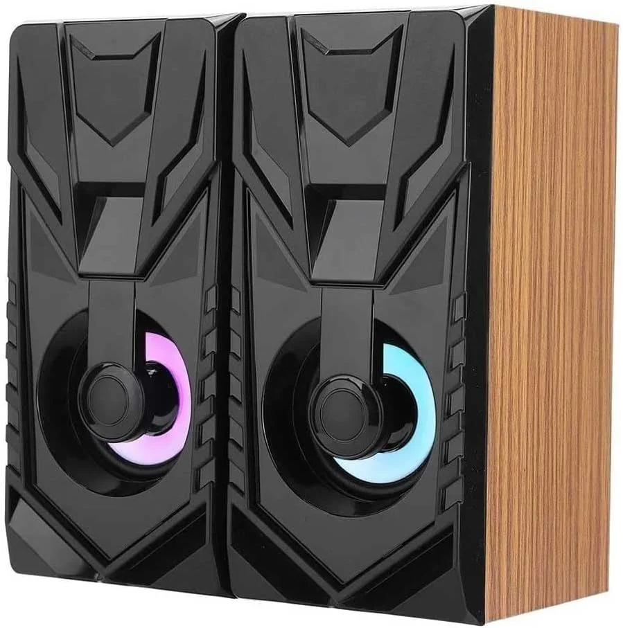 اسپیکر کامپیوتر UOOD با نورپردازی تنفسی، اسپیکرهای چند رسانه ای 2.0 برای استریو گیمینگ دسکتاپ/لپ تاپ و پخش بی سیم اسپیکر کامپیوتر UOOD با نورپردازی تنفسی، اسپیکرهای چند رسانه ای 2.0 برای استریو گیمینگ دسکتاپ/لپ تاپ و پخش بی سیم