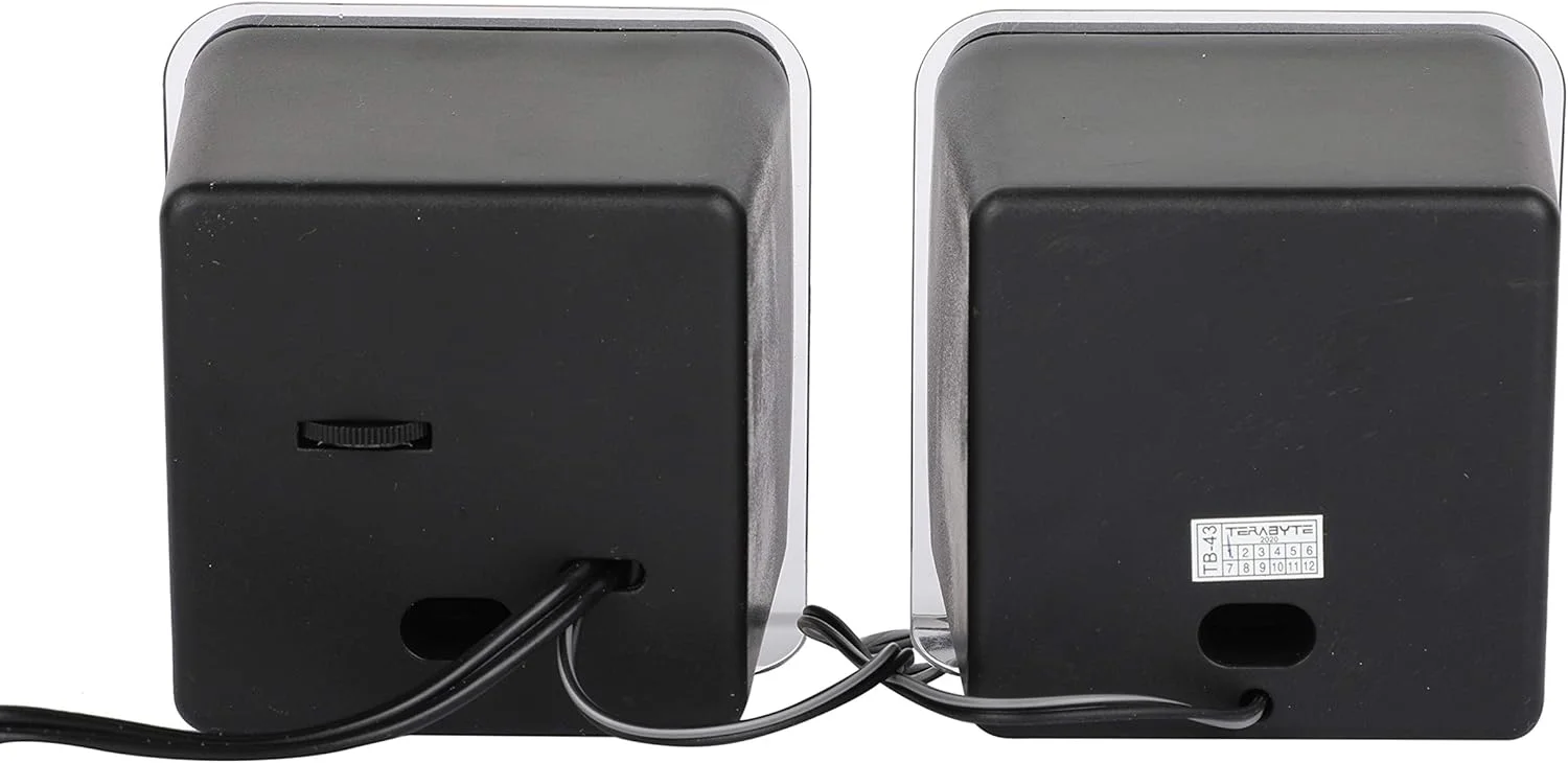 اسپیکر USB دو کاناله 2.0 تِرا بایت مدل 2021 با توان 2 وات (مشکی)