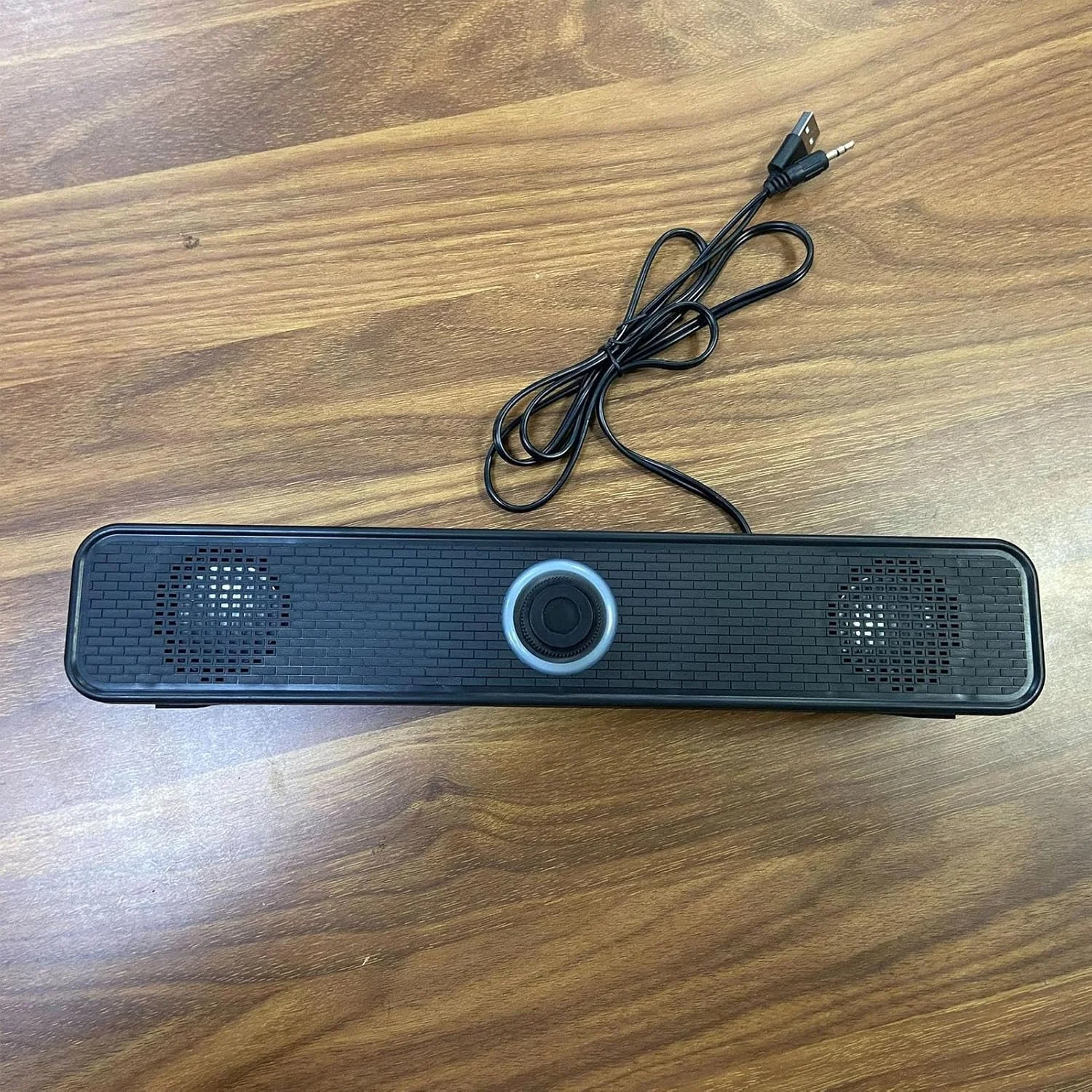 اسپیکر برای کامپیوتر رومیزی | اسپیکرهای USB با صدای استریو | ساندبار با بیس عمیق، تغذیه از طریق USB برای استیج، موسیقی، کلاس درس، کامپیوتر، خودرو، تبلت، تلویزیون، پروژکتور، مانیتور، دفتر