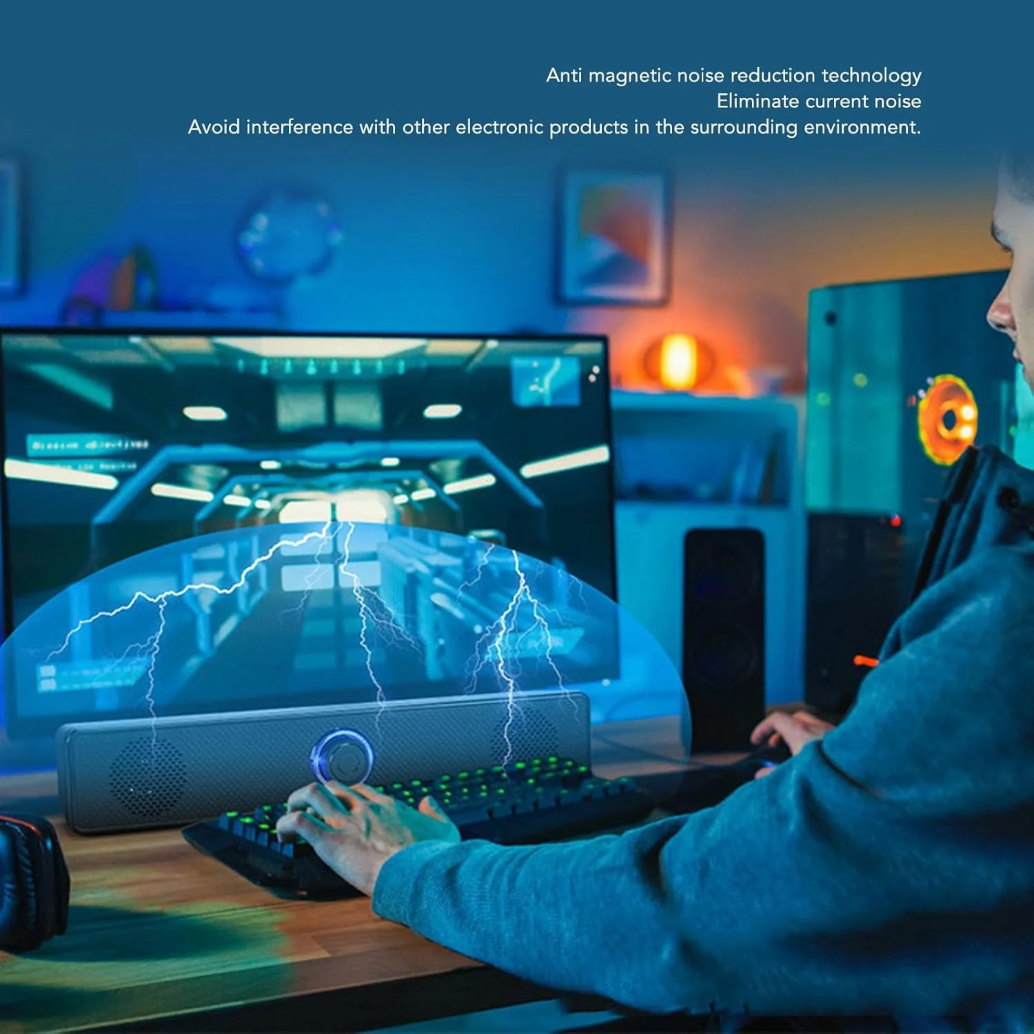 اسپیکر کامپیوتر، اسپیکر برای کامپیوتر رومیزی، اسپیکر مینی لپ تاپ برای مانیتور رومیزی، کامپیوتر، لپ تاپ، تبلت