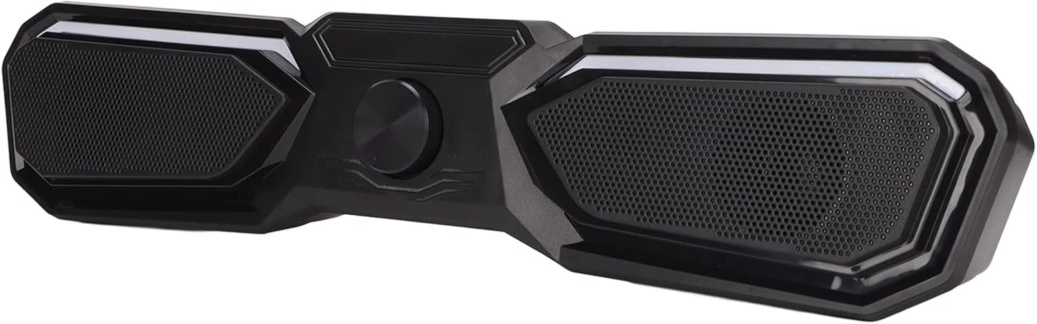 اسپیکر رومیزی، ساندبار استریو کوچک با نور RGB پویا، کنترل صدا، اسپیکرهای کامپیوتر با تغذیه USB برای دسکتاپ، کامپیوتر، لپ تاپ، تبلت