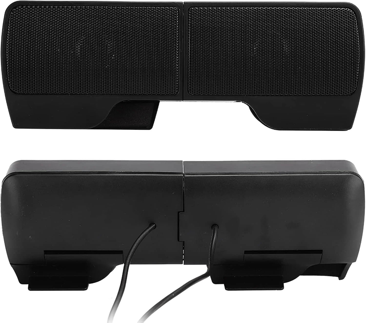 Laptop Soundbar, USB Clamp/Holder Speakers, Mini Desktop Subwoofer, Portable 2.0 Computer Speakers, Music Player, Portable Speaker, Music Box Loudspeaker for Computer