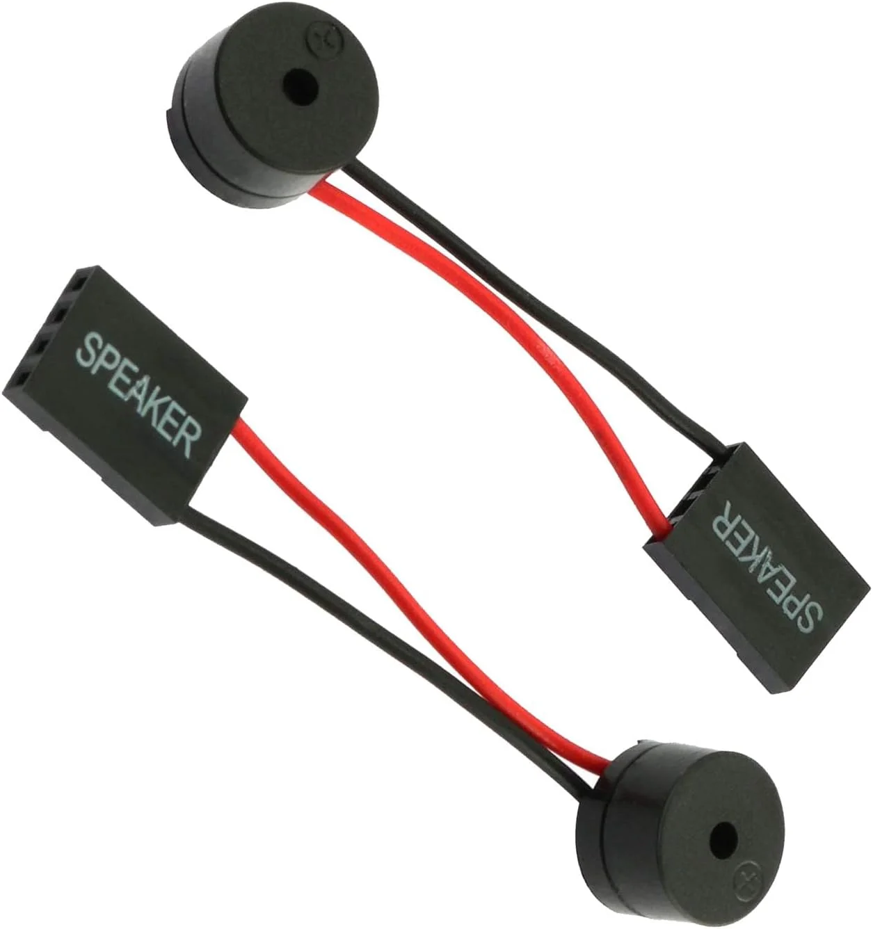 بلندگوی کوچک مادربرد کامپیوتر Sopepoyie، 12 عددی، پین 2.54، هدر مادگی 4 پین، مناسب برای کیس کامپیوتر رومیزی، زنگ هشدار بوق مینیاتوری