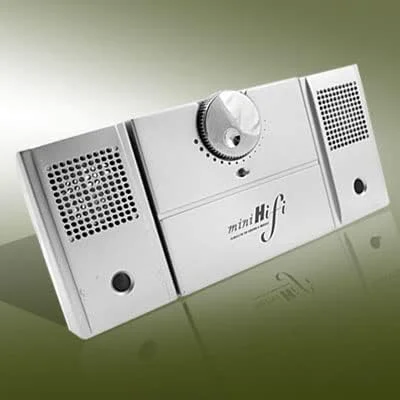 اسپیکرهای تاشو نقره ای Ruilogod برای لپ تاپ، نوت بوک، MP3 و MP4