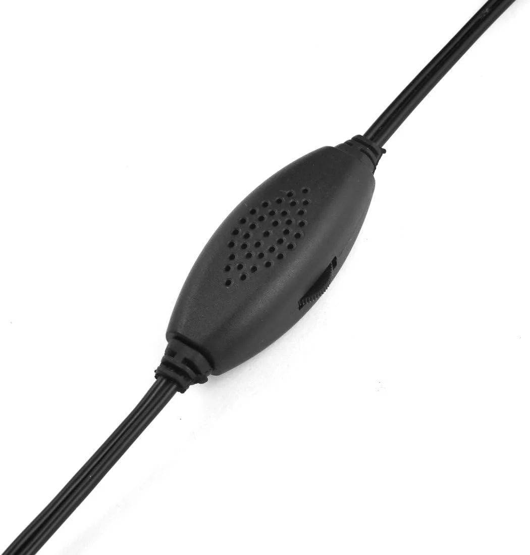 اسپیکر مینی چند رسانه ای USB با جک 3.5 میلی متری مناسب کامپیوتر، لپ تاپ، جفت، مشکی