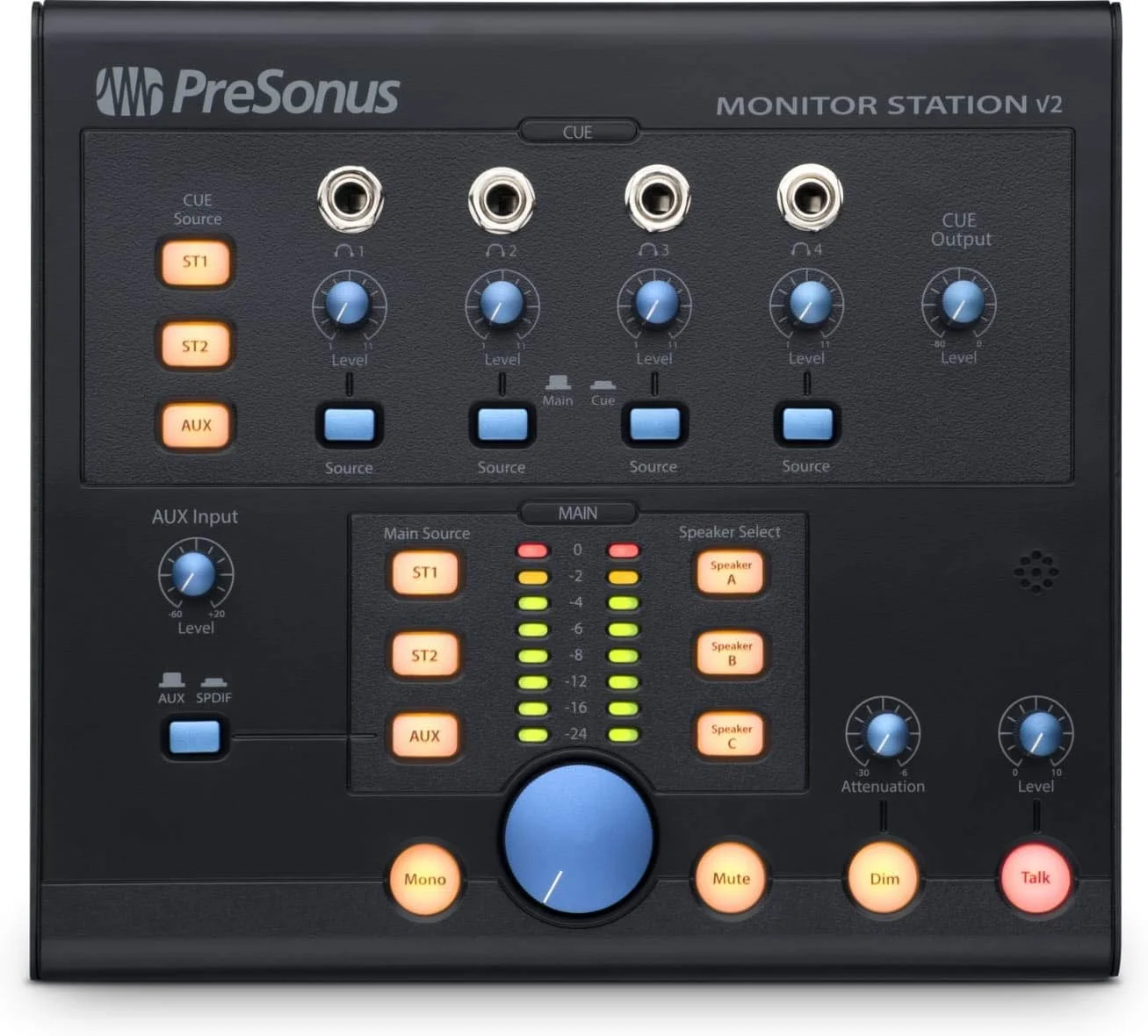 مرکز کنترل استودیویی رومیزی Presonus Monitor Station V2 (Monito Stat V2)