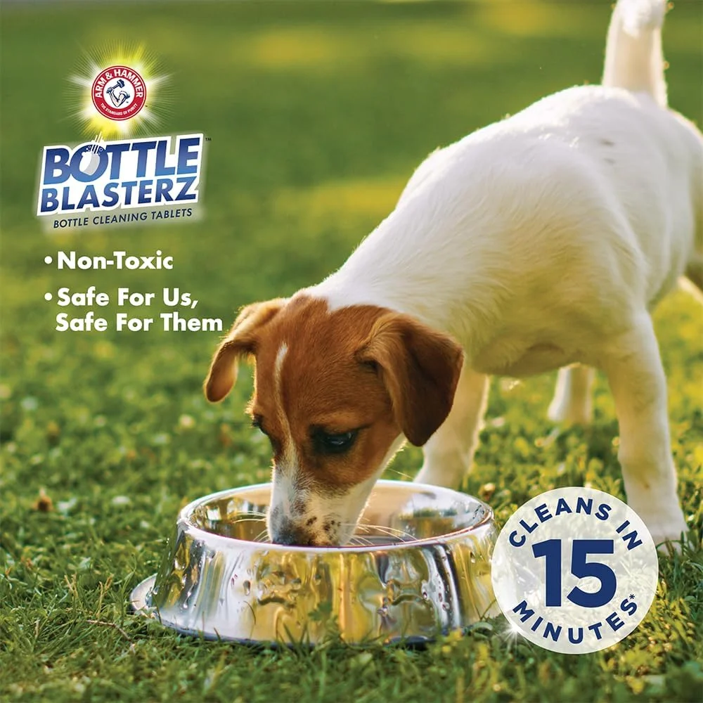 قرص های پاک کننده انداختنی آرم اند همر Bottle Blasterz - ایده آل برای بطری های آب، قمقمه ها و خنک کننده ها - مواد کاملا طبیعی، از بین برنده بو، عملکرد سریع، بسته بندی تکی (12 عدد) قرص های پاک کننده انداختنی آرم اند همر Bottle Blasterz - ایده آل برای بطری های آب، قمقمه ها و خنک کننده ها - مواد کاملا طبیعی، از بین برنده بو، عملکرد سریع، بسته بندی تکی (12 عدد)