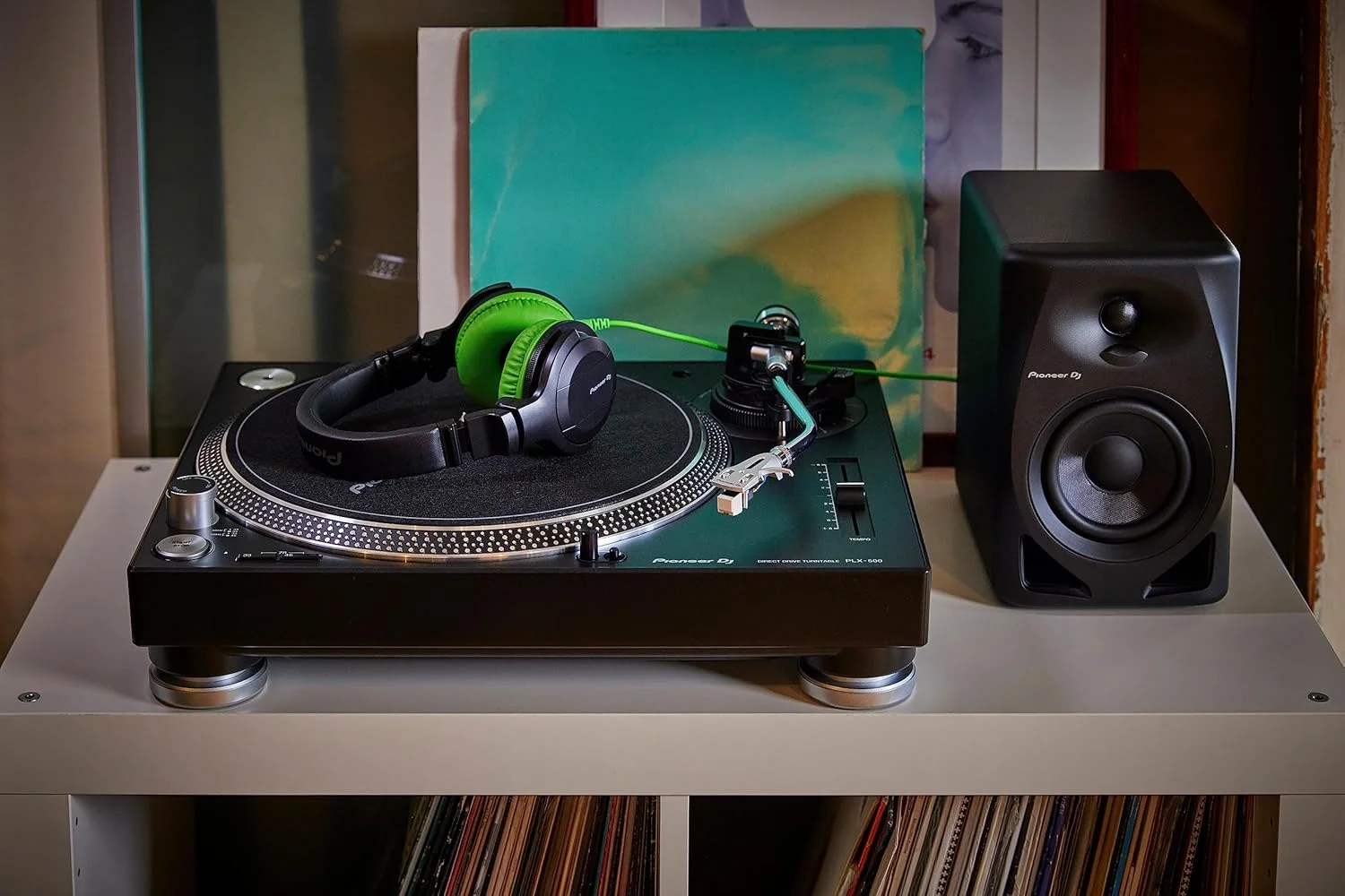 سیستم مانیتور دسکتاپ 4 اینچی پایونیر DJ DM-40D (مشکی)