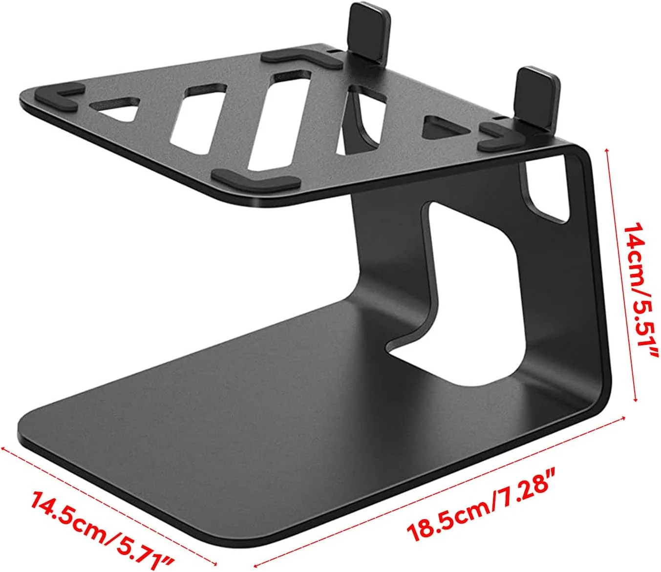 پایه رومیزی بلندگو اوسنگسی، پایه مانیتور استودیویی حرفه ای برای بلندگوهای قفسه ای، مجهز به پدهای ضد لغزش