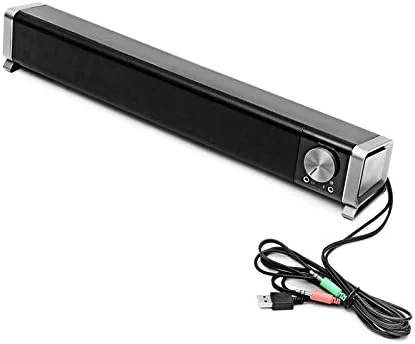 اسپیکر مینی ساب ووفر لپ تاپ دسکتاپ با قابلیت کاهش نویز، جک 3.5 میلی متری USB و کنترل صدا مناسب برای لپ تاپ اسپیکر مینی ساب ووفر لپ تاپ دسکتاپ با قابلیت کاهش نویز، جک 3.5 میلی متری USB و کنترل صدا مناسب برای لپ تاپ