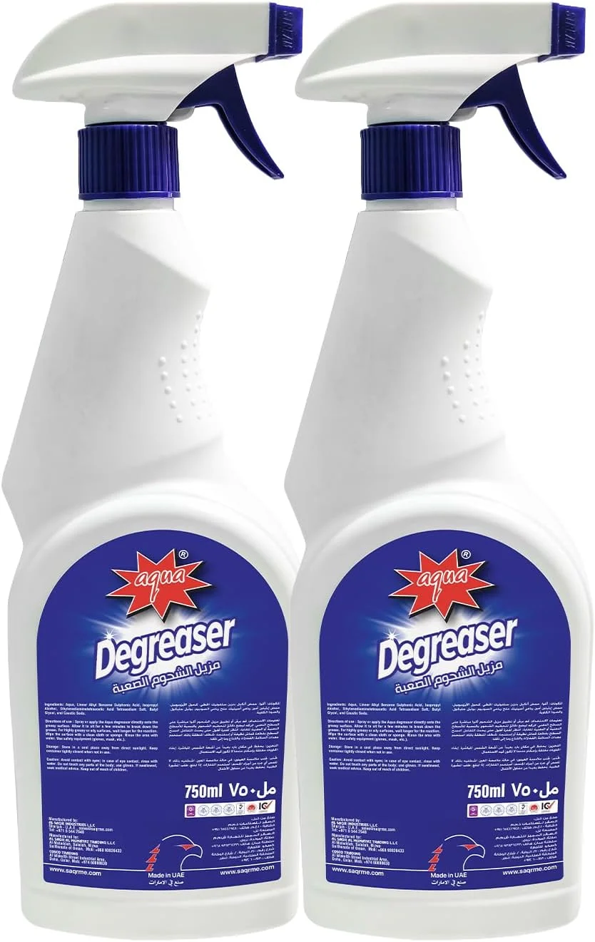 چربی زدای قوی آکوا 2 عددی 750 میلی لیتر