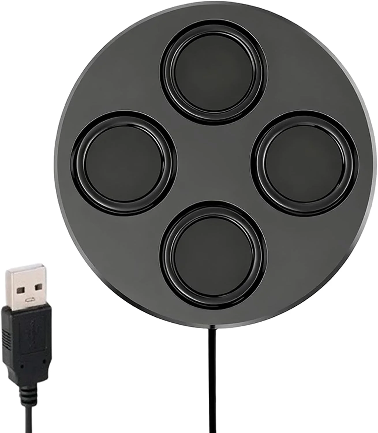 اسپیکر مغناطیسی - پخش کننده استریو سیمی USB با بیس عمیق | اسپیکرهای کامپیوتر جمع و جور - برای لپ تاپ رومیزی تبلت مسافرت مهمانی خانگی اتاق بازی خودرو تلویزیون