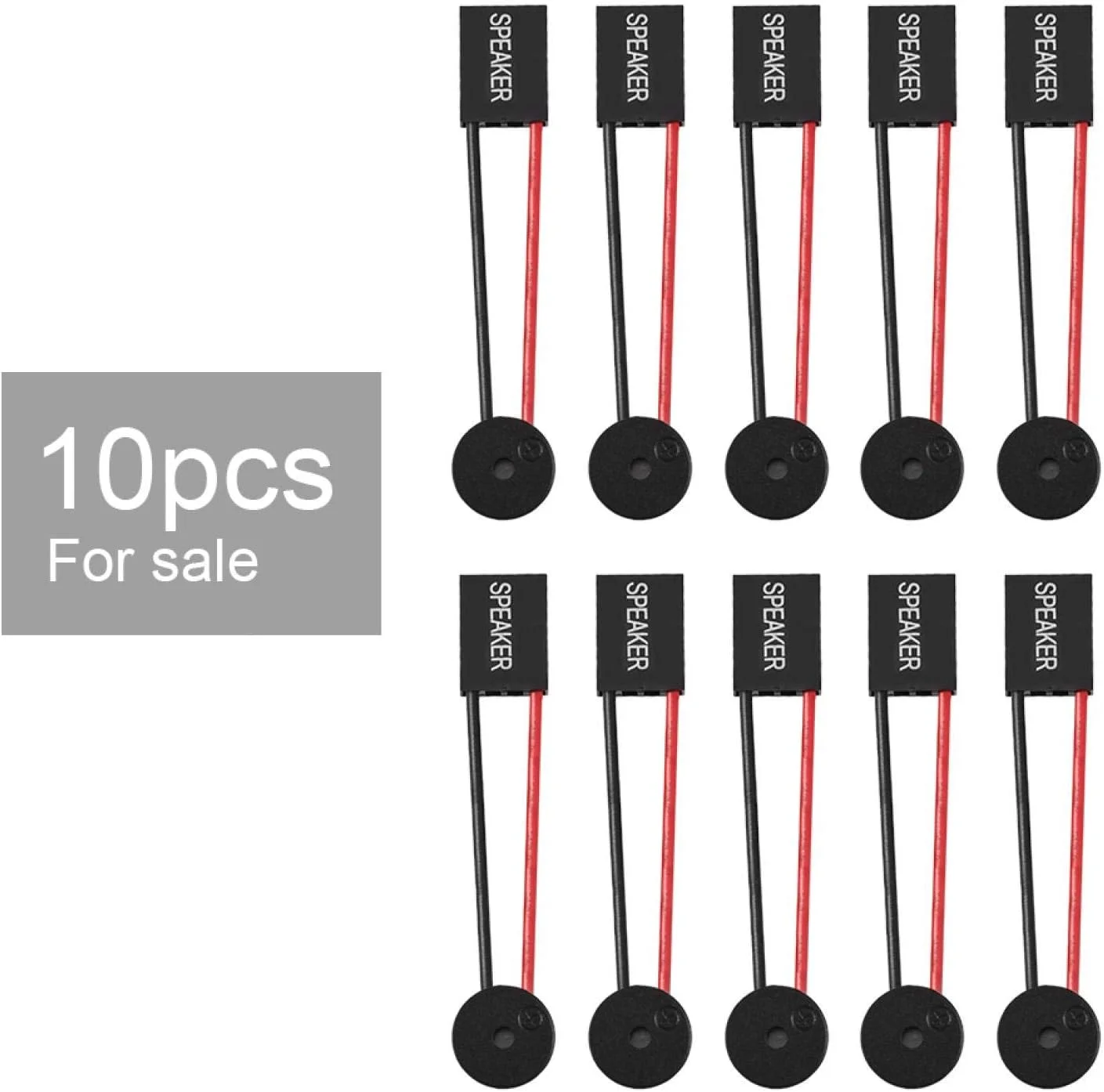 اسپیکرهای مادربرد Lv.life، 10 عدد اسپیکر بوق کیس مادربرد کامپیوتر، اتصال دهنده پلاگین