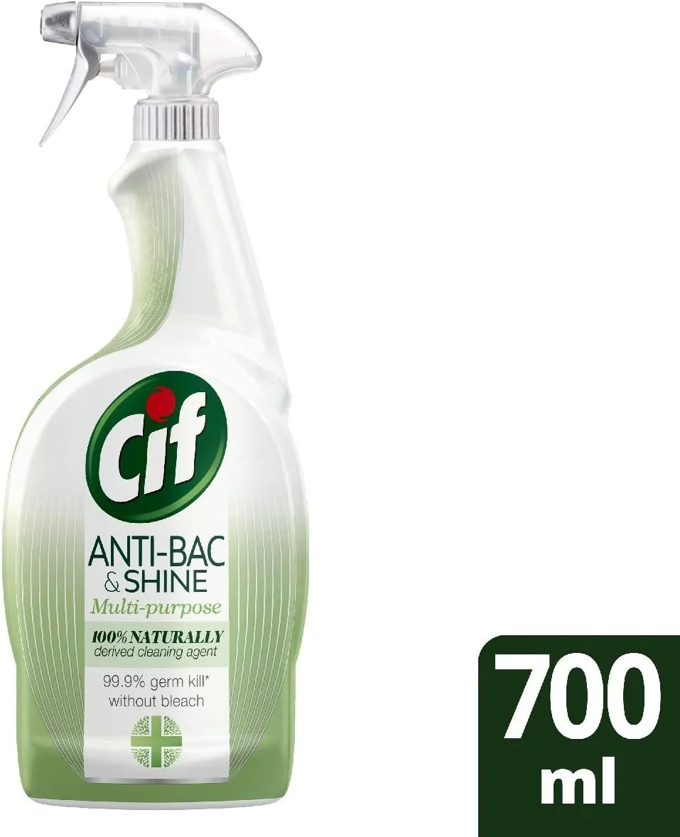 اسپری تمیز کننده چند منظوره آنتی باکتریال سیف پاور اند شاین برای سطوح آشپزخانه و حمام، از بین برنده 99.99% میکروب ها، مناسب برای دودکش، اجاق گاز، کاشی و سینک، 700 میلی لیتر اسپری تمیز کننده چند منظوره آنتی باکتریال سیف پاور اند شاین برای سطوح آشپزخانه و حمام، از بین برنده 99.99% میکروب ها، مناسب برای دودکش، اجاق گاز، کاشی و سینک، 700 میلی لیتر