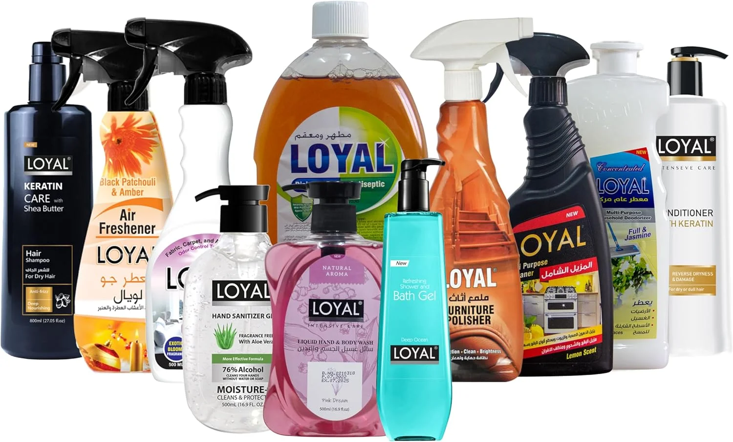 پکیج جامع محصولات مراقبت از منزل از 11 محصول Loyal