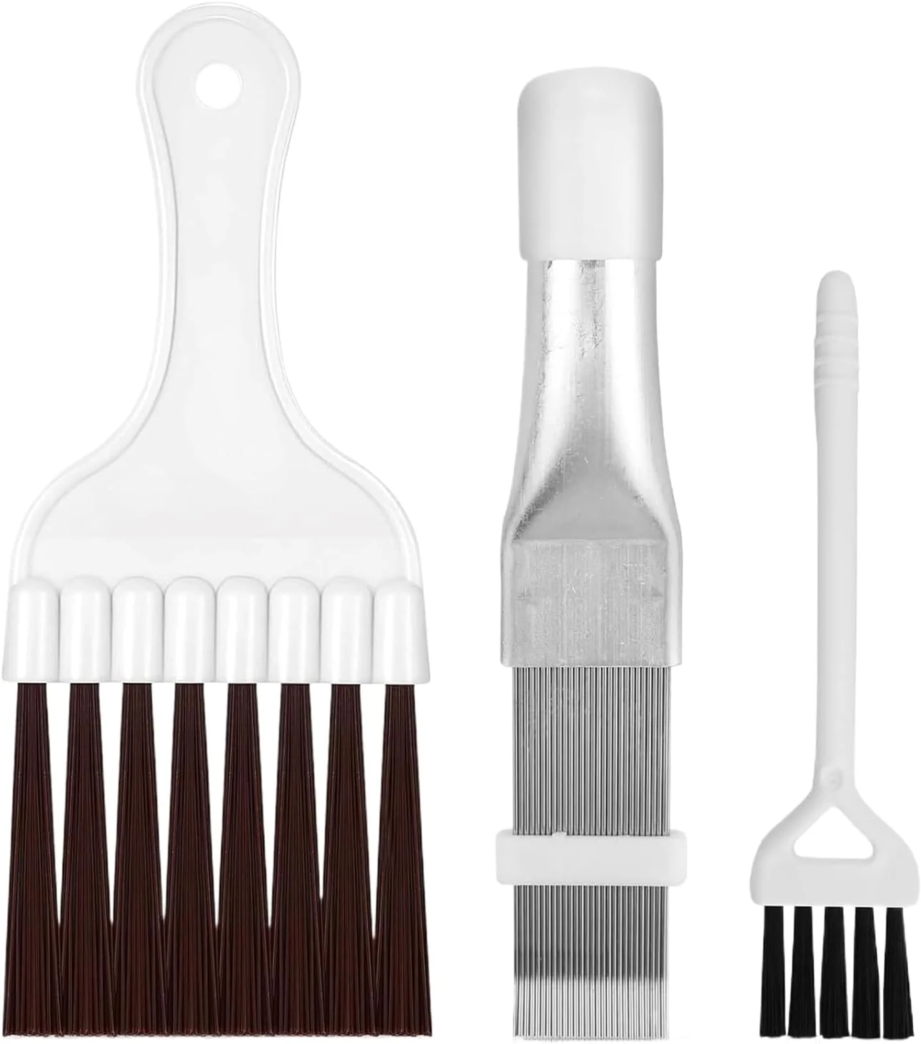 شانه فین کولر گازی - ابزار تمیز کننده کویل کولر گازی، ابزار تمیز کننده رادیاتور برای خودرو، RV، پنجره، یخچال، دریچه های کانال، لوازم تهویه مطبوع، تعمیر و نگهداری کویل AC شانه فین کولر گازی - ابزار تمیز کننده کویل کولر گازی، ابزار تمیز کننده رادیاتور برای خودرو، RV، پنجره، یخچال، دریچه های کانال، لوازم تهویه مطبوع، تعمیر و نگهداری کویل AC