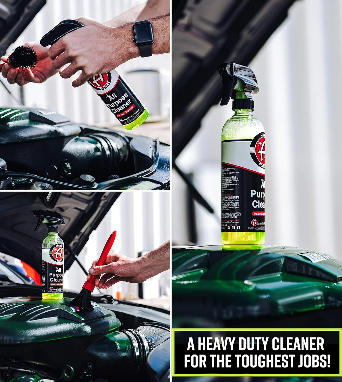 مایع پاک کننده چند منظوره آدامز پولیشز (گالن) - پاک کننده و چربی زدای صنعتی و سنگین حرفه ای | از بین برنده چربی و قیر | مناسب دیتیلینگ خودرو مایع پاک کننده چند منظوره آدامز پولیشز (گالن) - پاک کننده و چربی زدای صنعتی و سنگین حرفه ای | از بین برنده چربی و قیر | مناسب دیتیلینگ خودرو