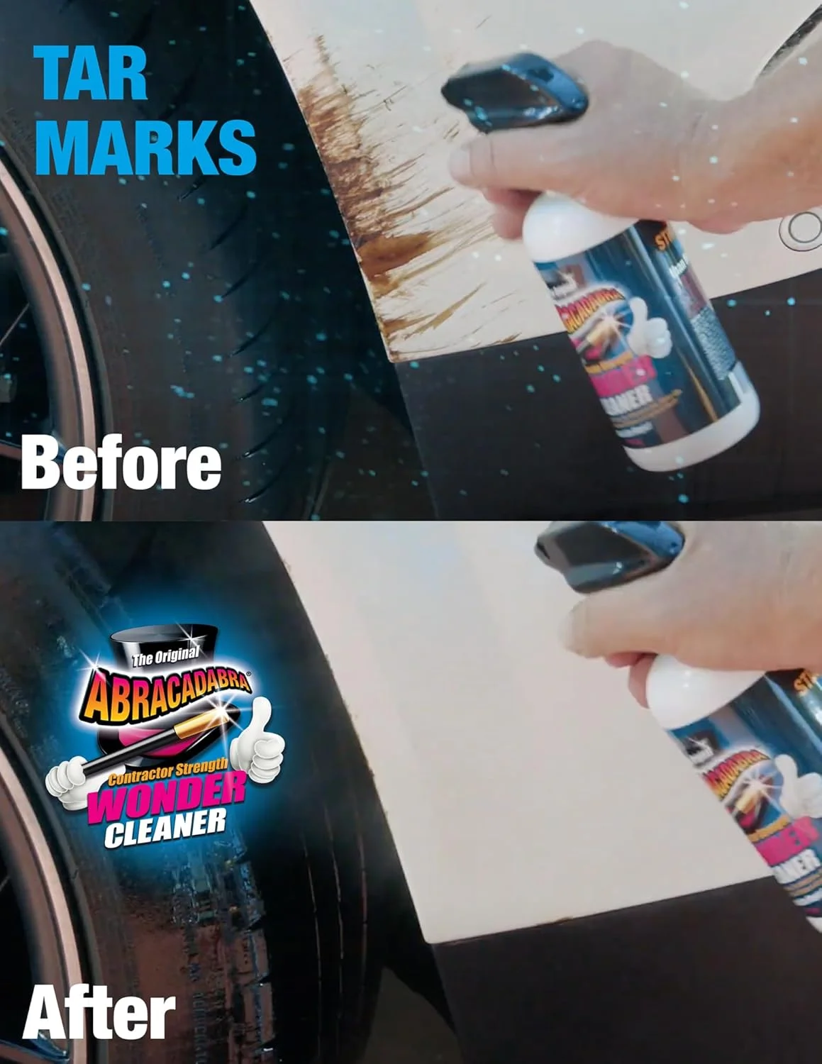 محلول پاک کننده فوق العاده آراکادابرا® - همانطور که در تلویزیون دیده اید - 473 میلی لیتر - پاک کننده لکه های قوی - از بین برنده قیر، چسب، آدامس، برچسب، صمغ درخت، گریس، روغن و موارد دیگر از اکثر سطوح - بهتر، قوی تر، سریعتر