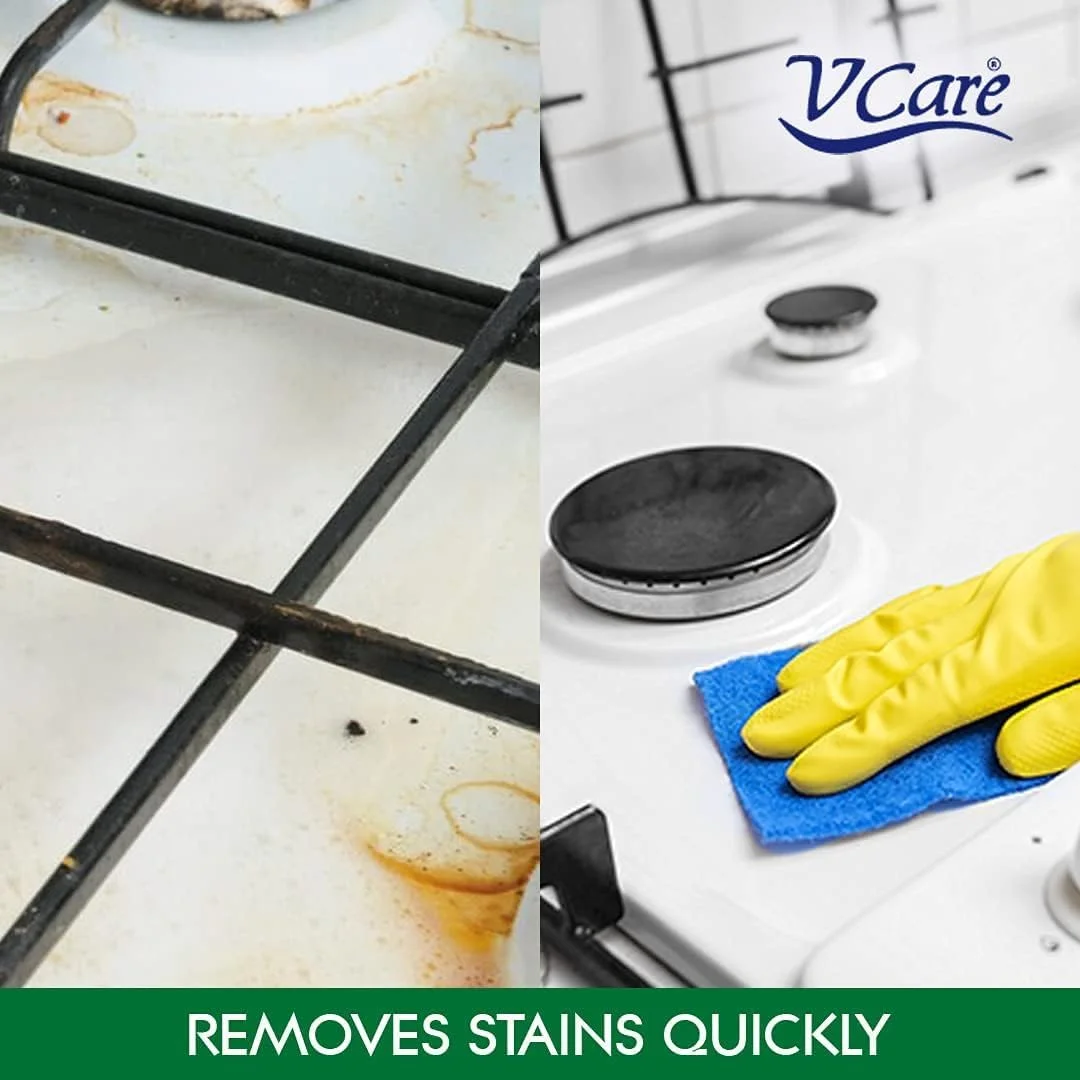 مایع پاک کننده آشپزخانه Vcare، بسته 2 عددی، 750 میلی لیتر – قدرت فوق العاده، ضد باکتری برای سطوح تمیز و درخشان