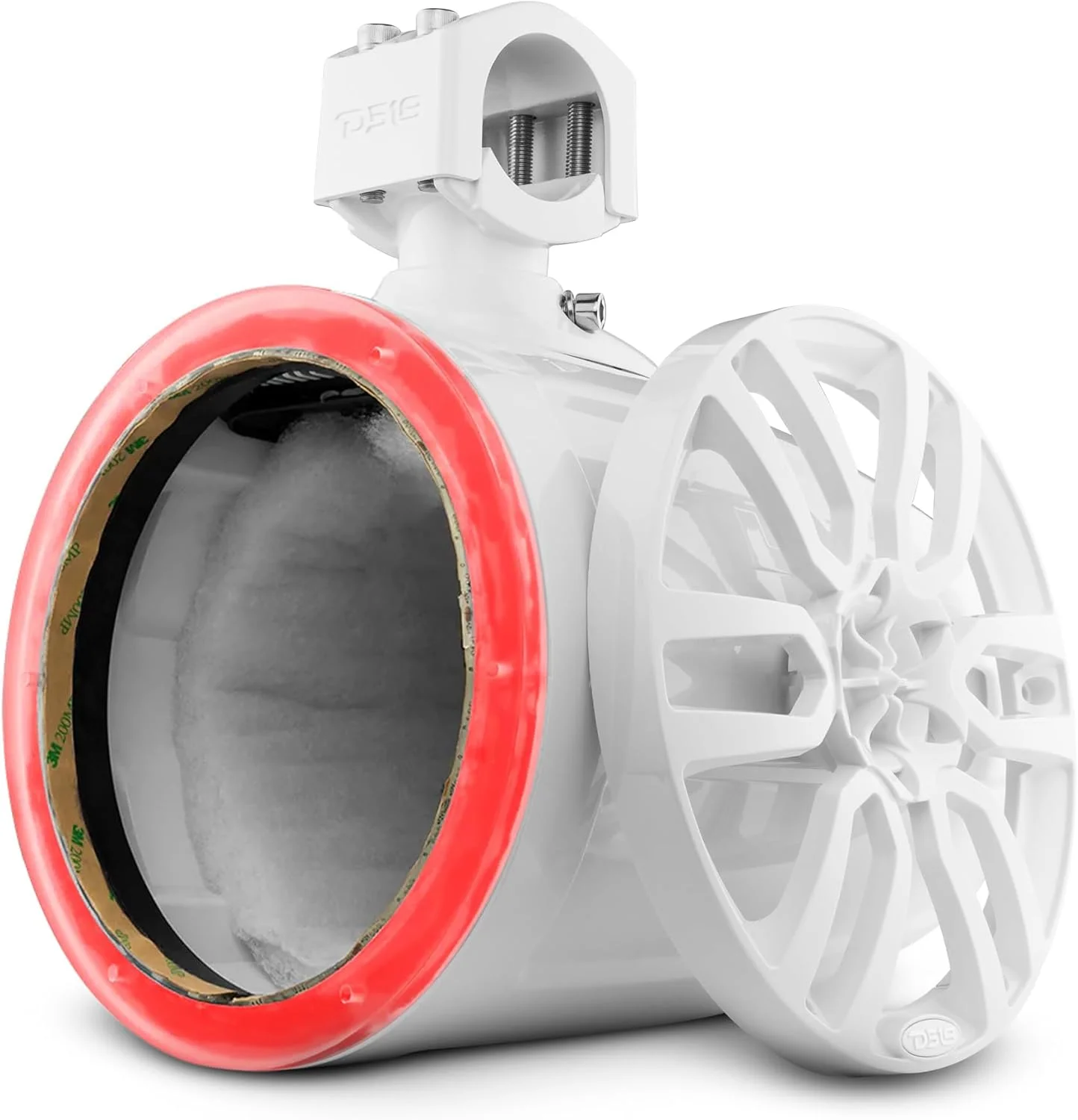 محفظه خالی بلندگوی برج DS18 Marine and Powersports با نورهای LED RGB و توری - مناسب برای بلندگوی 8 اینچی - سفید - بلندگو شامل نمی شود - عالی برای قایق ها، جیپ ها، ATV، UTV، Powersports، ماشین گلف، همه عناصر محفظه خالی بلندگوی برج DS18 Marine and Powersports با نورهای LED RGB و توری - مناسب برای بلندگوی 8 اینچی - سفید - بلندگو شامل نمی شود - عالی برای قایق ها، جیپ ها، ATV، UTV، Powersports، ماشین گلف، همه عناصر